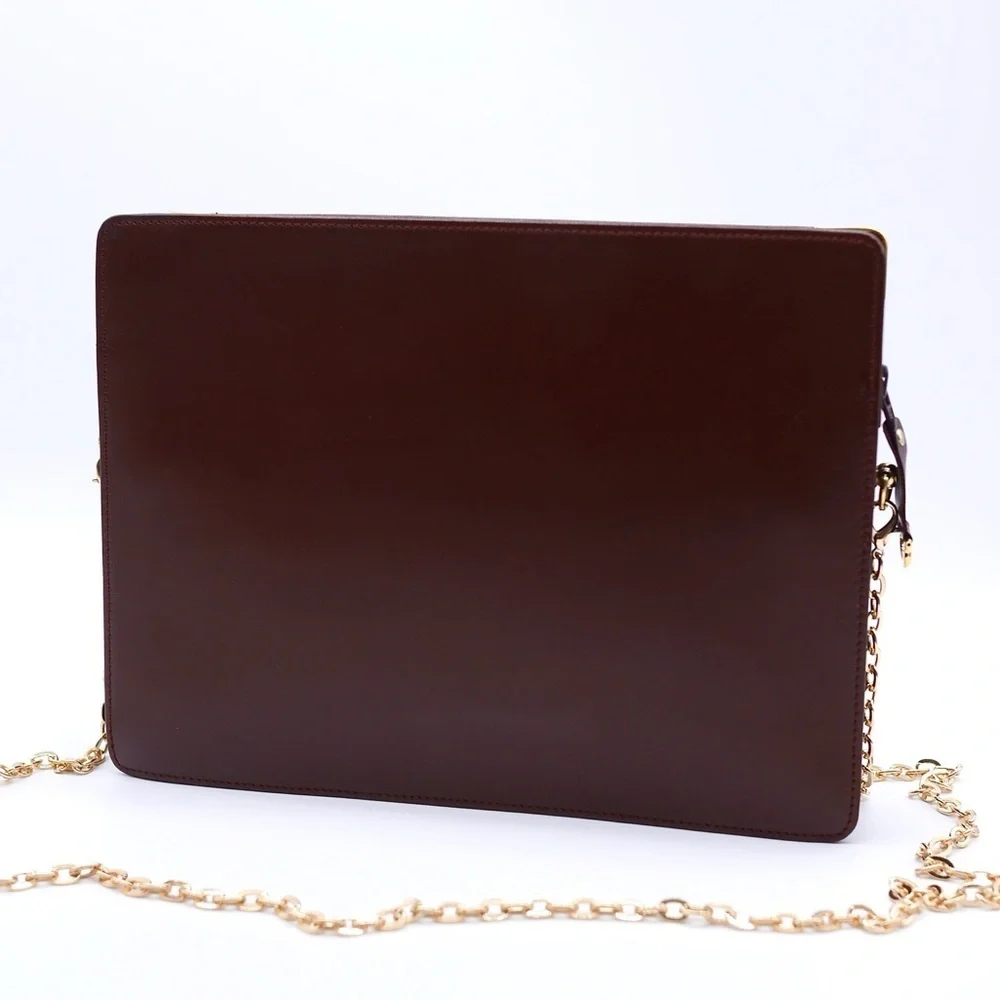 🍓Cartier Bordeaux Must de Line Clutch